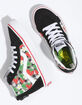 VANS Strawberry Gingham SK8-Hi Zip Girls Shoes image number 3