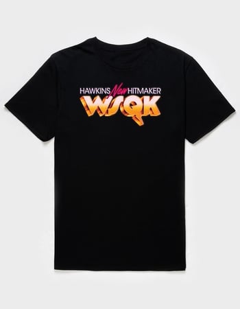 STRANGER THINGS Hawkins Hitmaker Retro Unisex Tee Primary Image