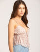 RSQ Womens Flyaway Mesh Cami image number 2