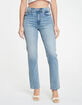 DAZE Smarty Pants Straight Womens Jeans image number 5