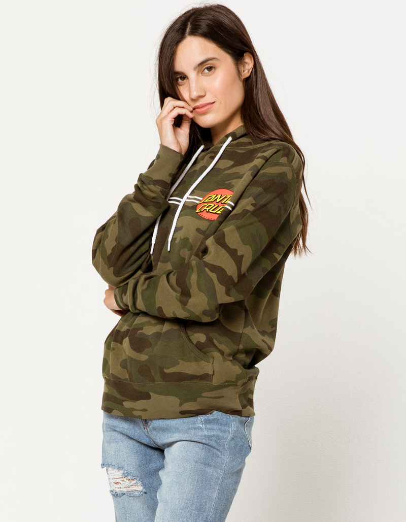 SANTA CRUZ Camouflage Class Womens Hoodie image number 2