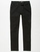 RSQ Boys Super Skinny Stretch Black Jeans image number 5