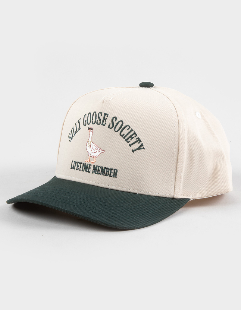THE HAPPIEST Silly Goose Womens Snapback Hat image number 0