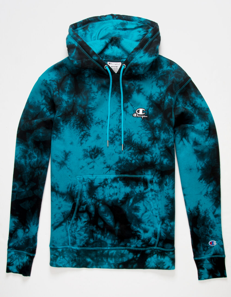 CHAMPION Galaxy Tie Dye Mens Hoodie image number 0