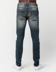 RSQ Seattle Knee Dart Mens Skinny Taper Stretch Jeans image number 3