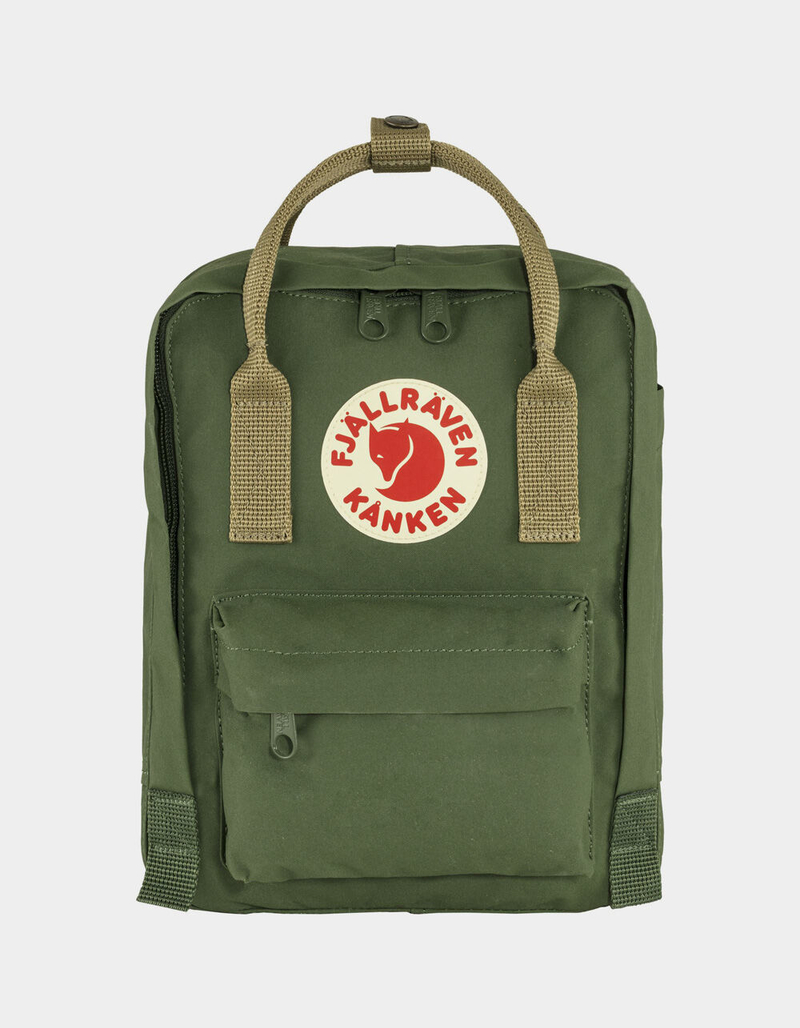 FJALLRAVEN Kanken Spruce Green Mini Backpack image number 0