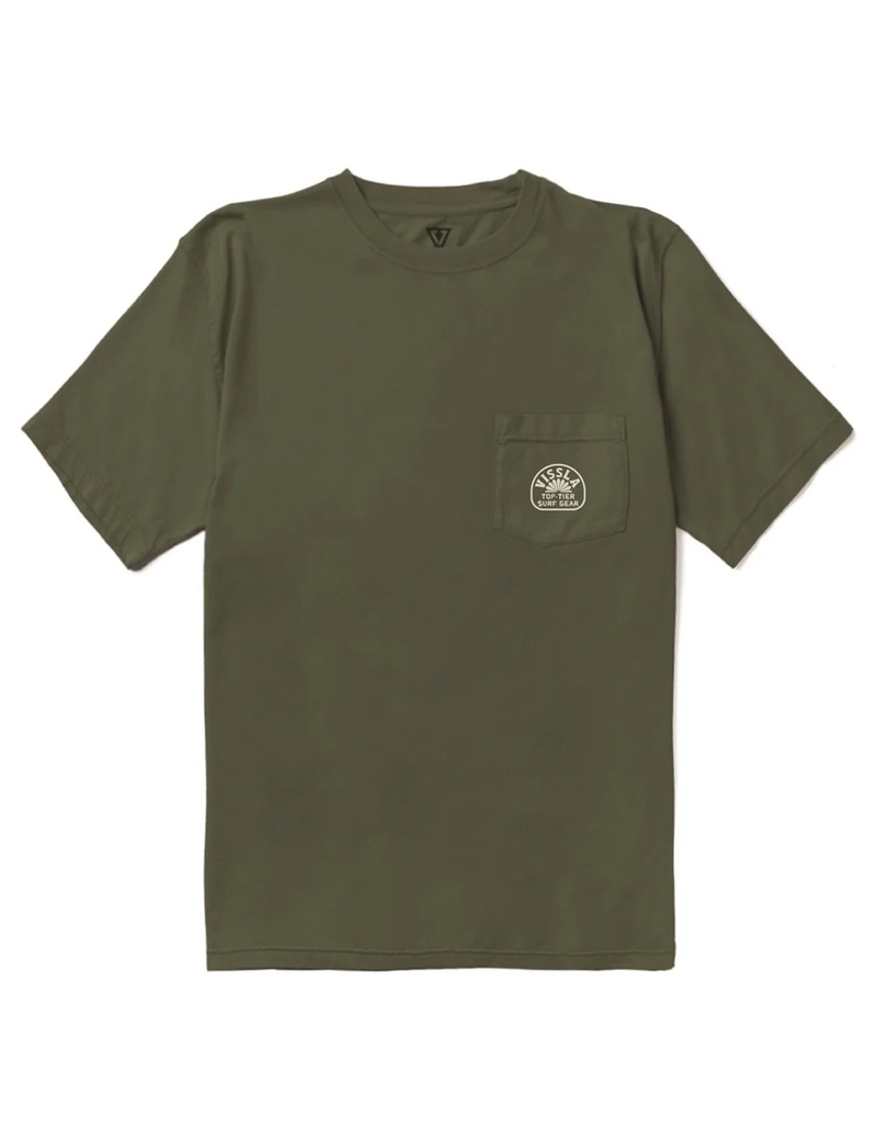 VISSLA Top Tier Mens Pocket Tee image number 1