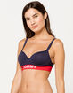 TOMMY HILFIGER Seamless Logo Lightly Lined Navy Bralette image number 2