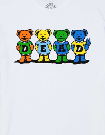 GRATEFUL DEAD Color Bear Lineup Unisex Tee Alternative Image