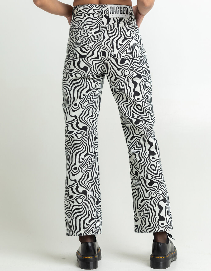 THE RAGGED PRIEST Marble Womens Dad Jeans image number 2