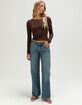 LEVI'S Premium Low Loose Womens Jeans - Rescued City image number 1