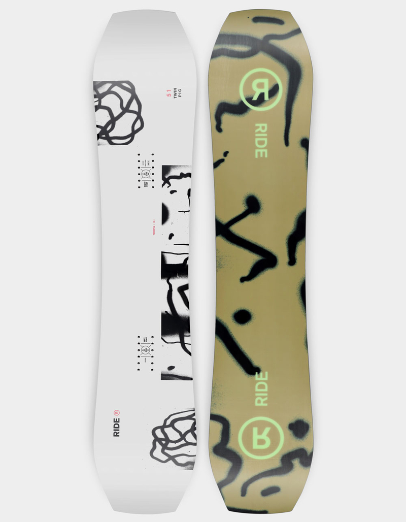 RIDE SNOWBOARDS TWINPIG Snowboard MULTI Tillys