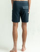 JETTY Mollusk Mens Navy Boardshorts image number 3