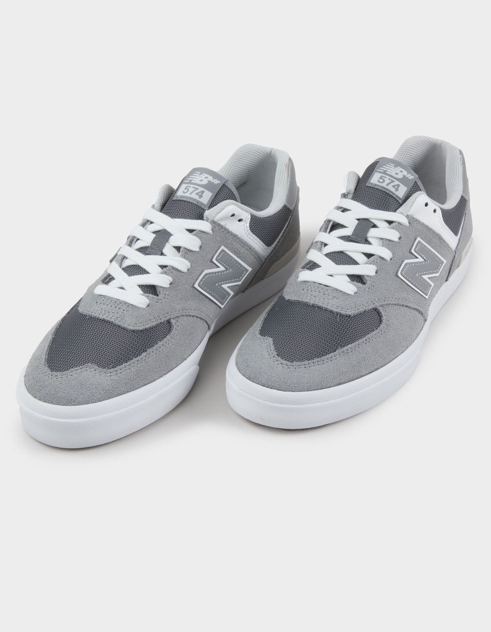 NEW BALANCE Numeric 574 Vulc Mens Shoes - GRAY/WHITE | Tillys