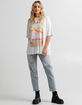 BILLABONG Womens Wild Oversized Tee image number 4
