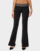 EDIKTED Maricela Sequin Bead Bootcut Pants image number 2