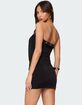 EDIKTED Vera Grommet Draped Mini Dress image number 2