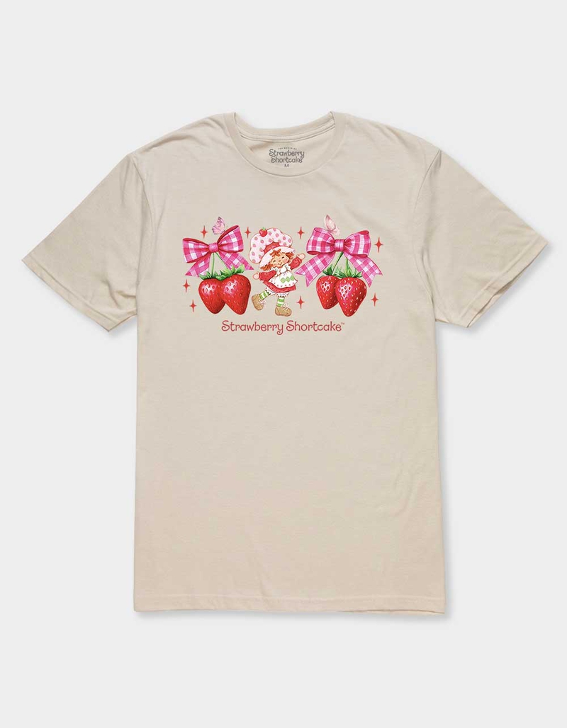 STRAWBERRY SHORTCAKE Strawberry Bows Unisex Tee image number 0