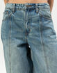 GUESS ORIGINALS Womens Tapered Baggy Jeans image number 5