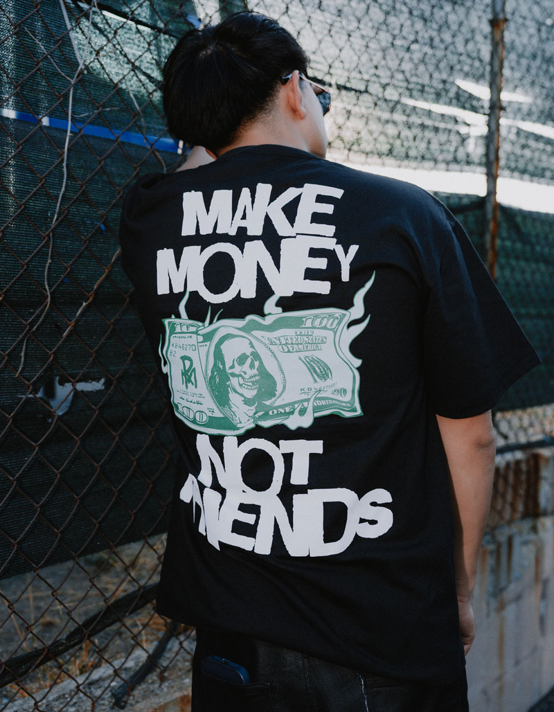 ROM Make Money Not Friends Mens Tee image number 0