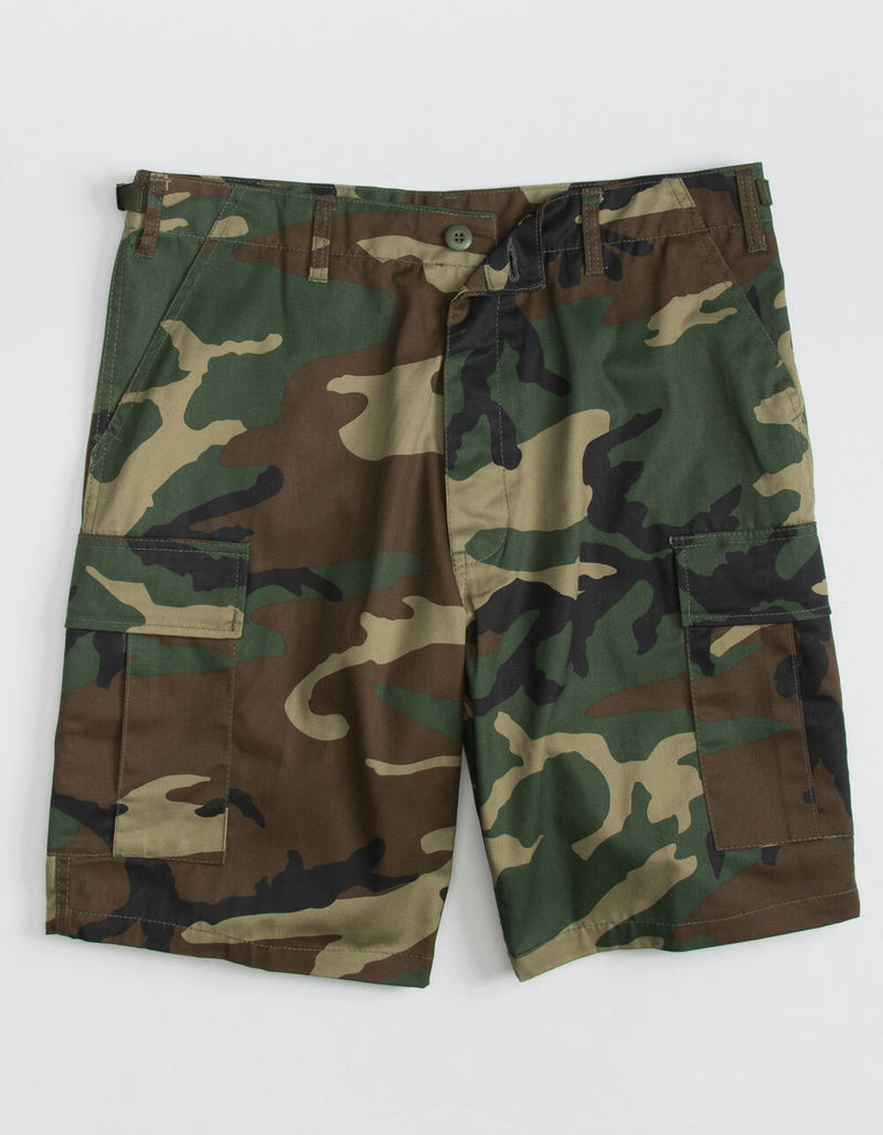 ROTHCO Tactical BDU Mens Camo Cargo Shorts image number 0