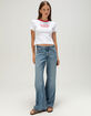 LEVI'S Love In Womens Crop Ringer Tee image number 2