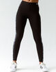 ADIDAS Midrise 3-Stripes Womens Leggings image number 3