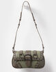 Laced Grommet Shoulder Bag image number 1