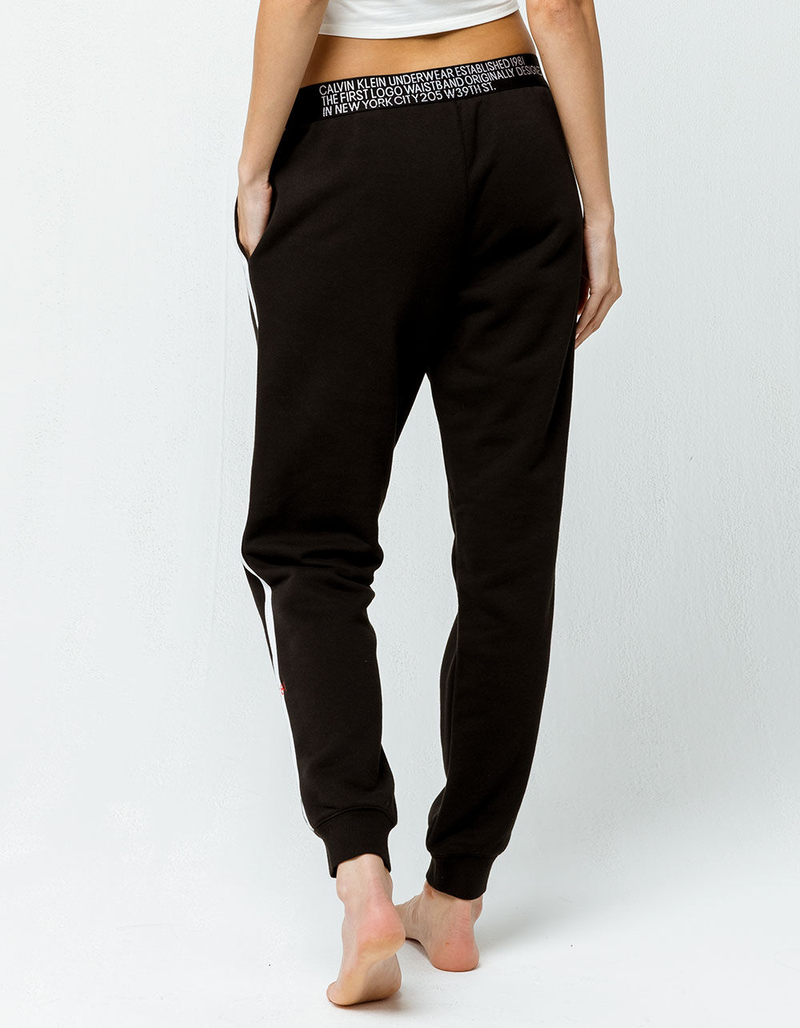 CALVIN KLEIN Lounge Black Womens Jogger Pants image number 2