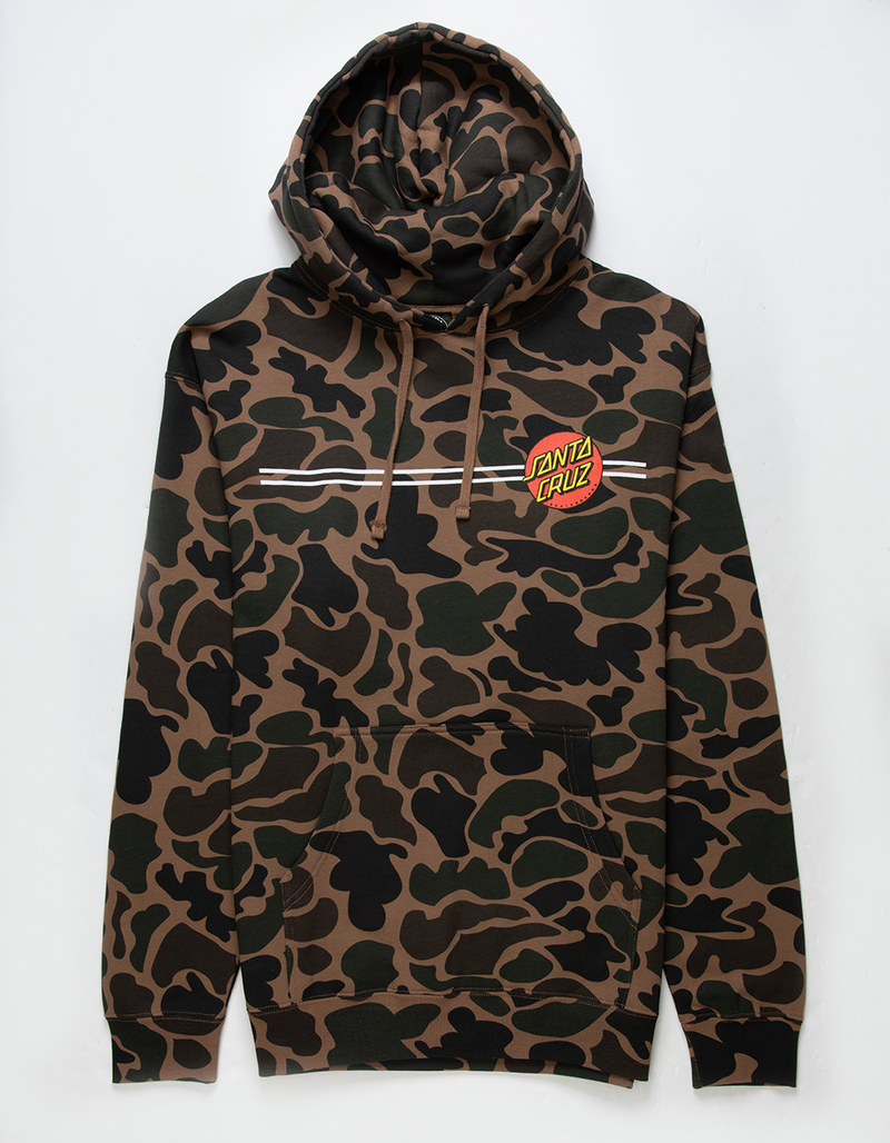 SANTA CRUZ Classic Dot Camo Mens Hoodie image number 1