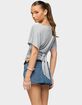 EDIKTED Abriana Ruched Waist Top image number 3