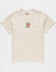 RIOT SOCIETY Floral Embroidered Mens Tee image number 2