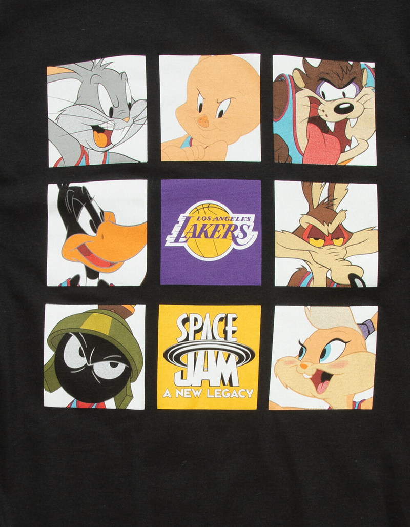 SPACE JAM Tune Lakers Zoom Boys T-Shirt image number 1