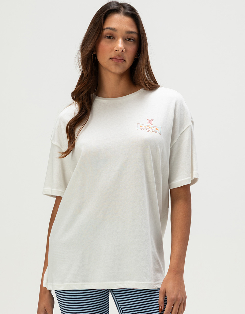 HURLEY Tide Chaser Womens Boyfriend Tee image number 1