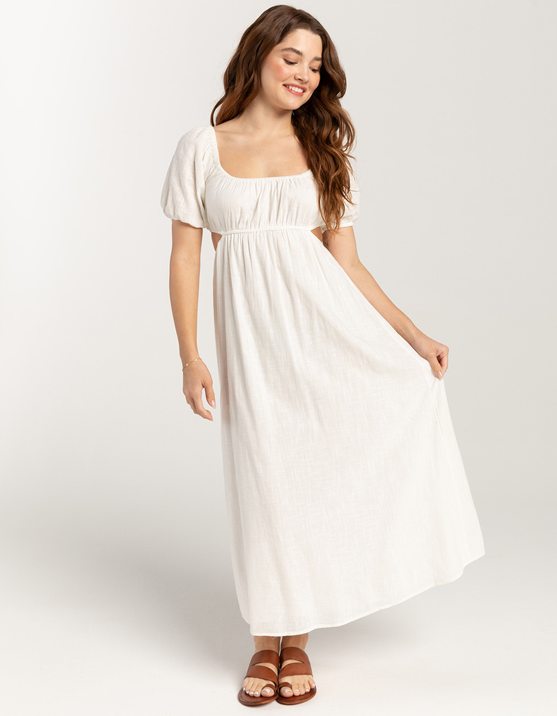 BILLABONG On The Coast Womens Midi Dress WHITE Tillys
