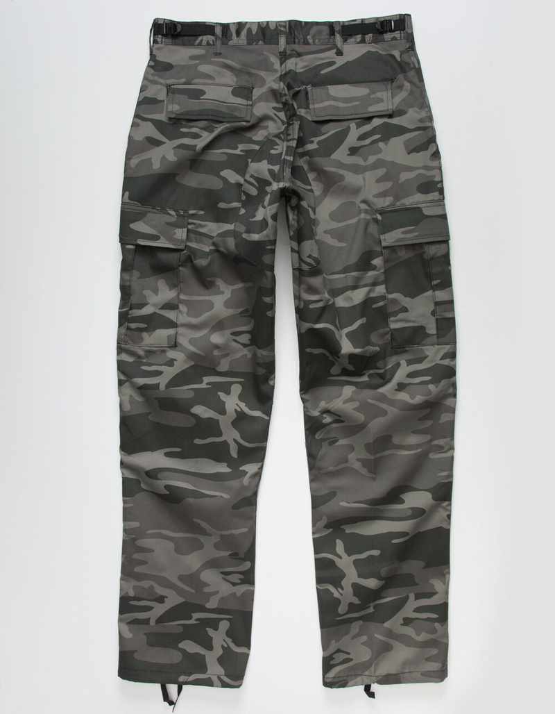 ROTHCO Tactical BDU Mens Black Camo Cargo Pants image number 1
