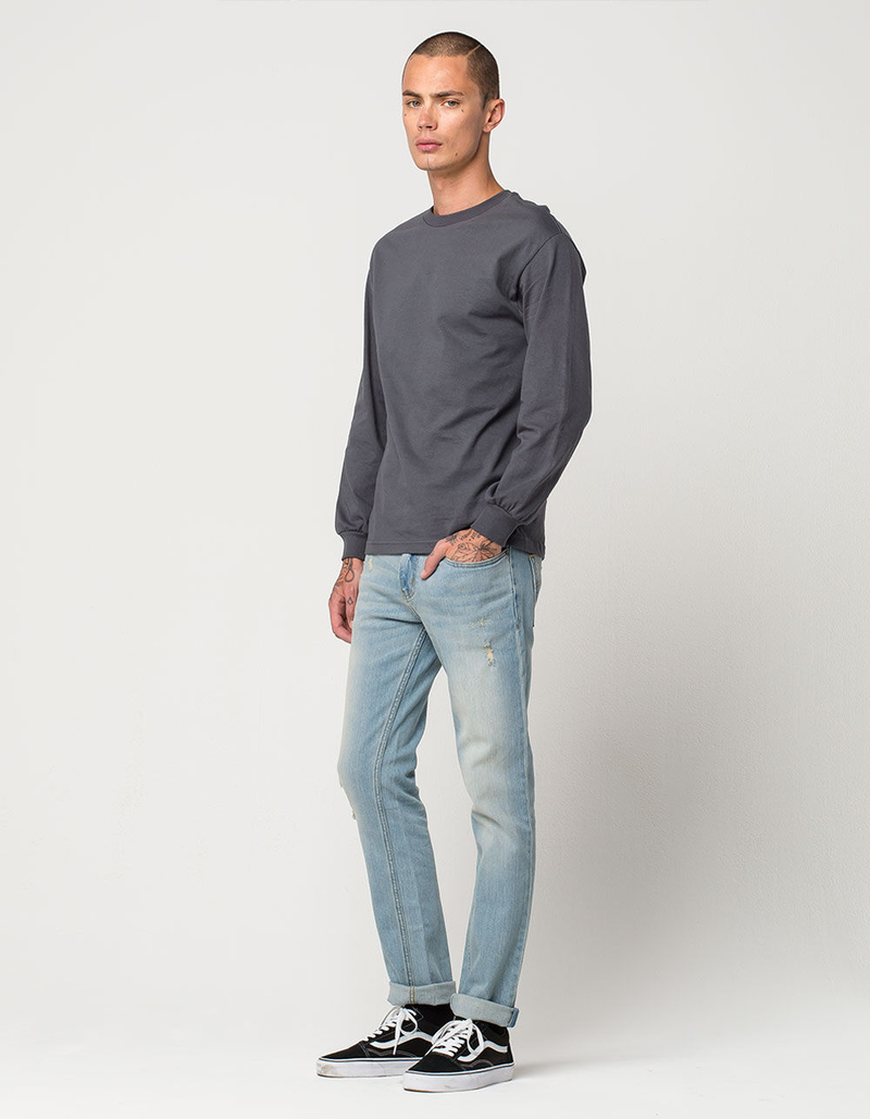 RSQ London Mens Skinny Stretch Jeans image number 4