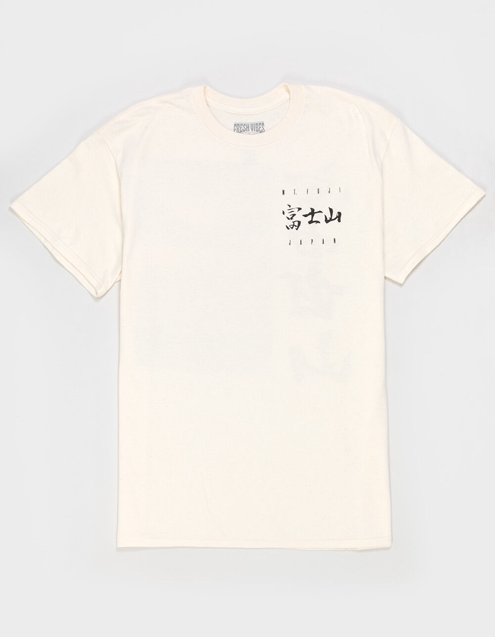 FRESH VIBES Mt. Fuji Mens Tee - SAND | Tillys