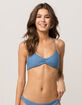 FULL TILT Reversible Indigo Bralette Bikini Top image number 1
