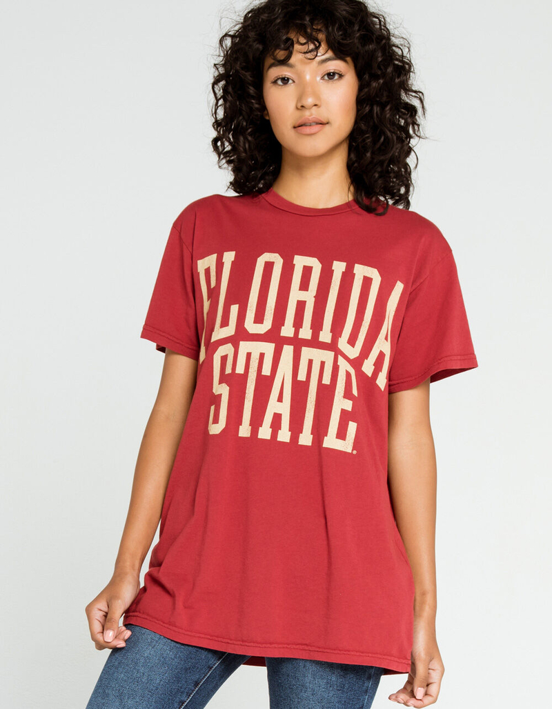 THE ORIGINAL RETRO BRAND FSU Florida State University Womens Oversized Tee image number 0