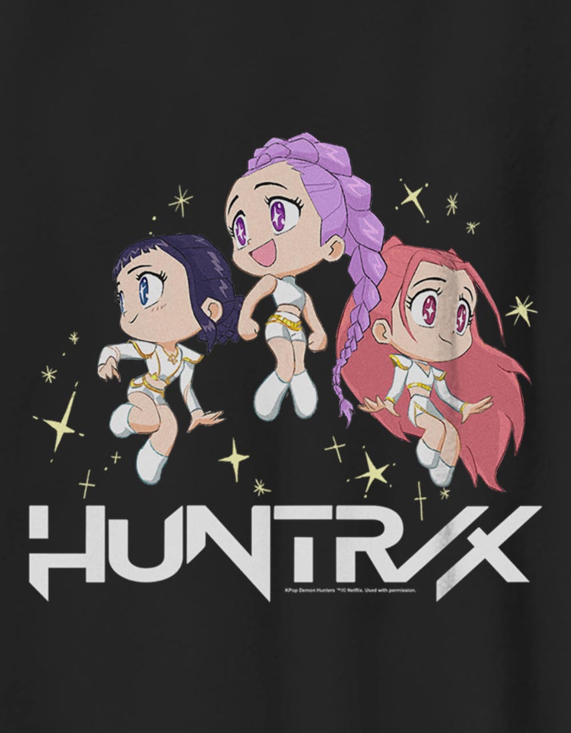 KPOP DEMON HUNTERS Chibi Group Huntrix Unisex Kids Tee image number 1