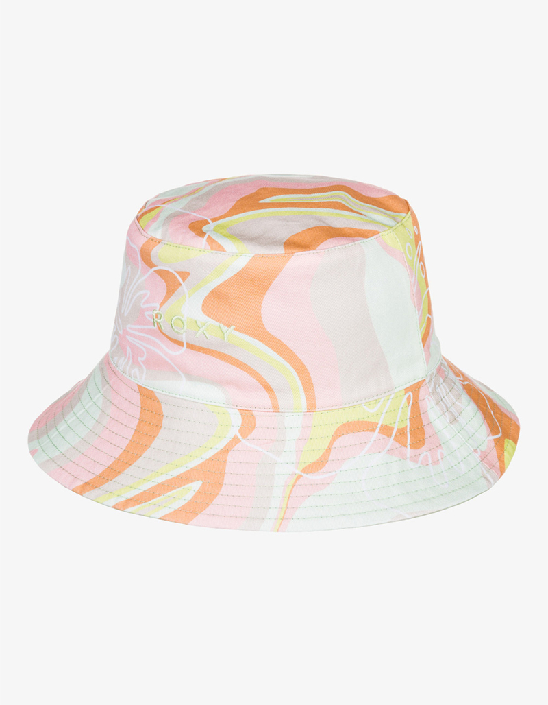 ROXY Jasmine Paradise Reversible Bucket Hat image number 0