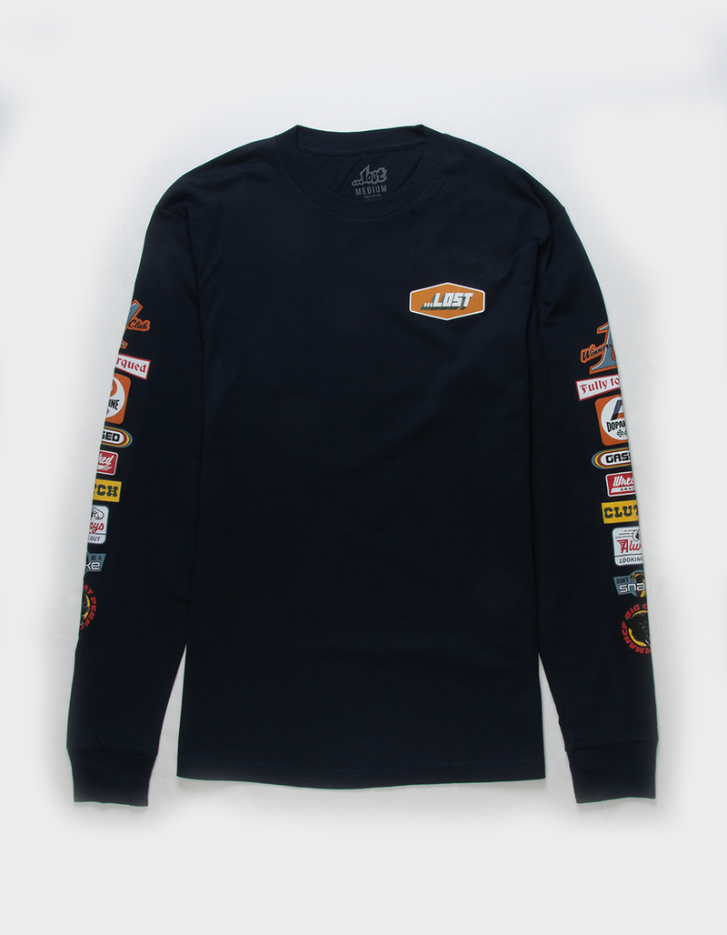 LOST Pit Stop Mens Long Sleeve Tee image number 0