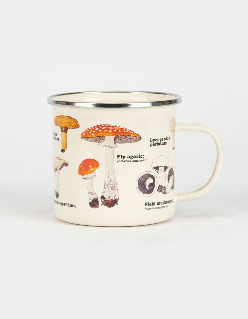 GIFT REPUBLIC Mushroom Enamel Mug image number 1