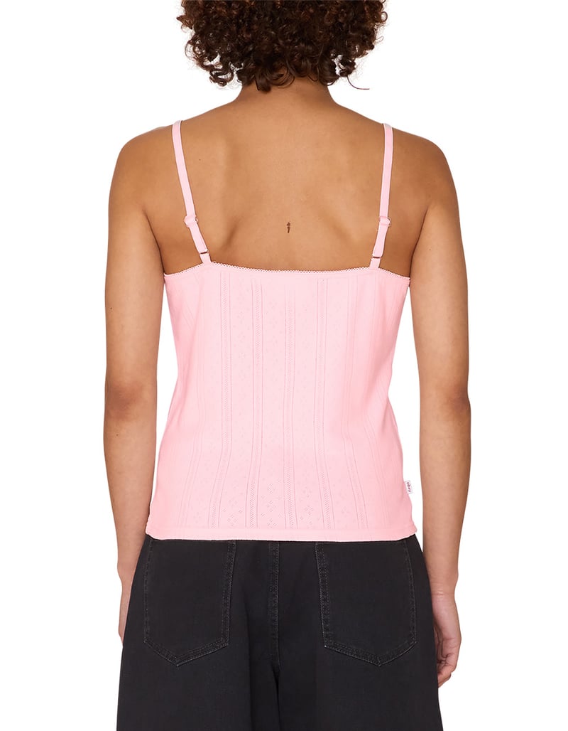 OBEY Rosaline Pointelle Womens Tank Top image number 3