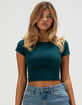 TILLYS Womens Baby Tee image number 1