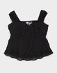 RSQ Girls Tie Babydoll Top image number 2