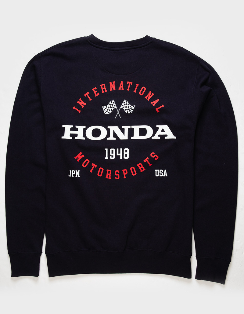 HONDA International Motor Sports Mens Crewneck Sweatshirt image number 2