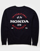HONDA International Motor Sports Mens Crewneck Sweatshirt image number 3
