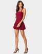 EDIKTED Bryn Bubble Skirt Mini Dress image number 2